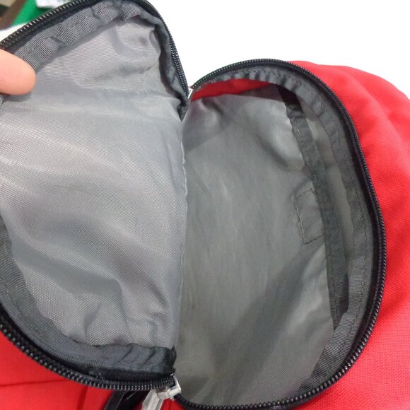 The North Face Pivoter Backpack Red Black FlexVent Laptop School Book Bag - Picture 5 of 7